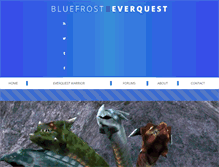 Tablet Screenshot of bluefrost.net